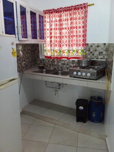 Kitchen, Appart-hotel Veras Samana No-14 in Samana Town Center