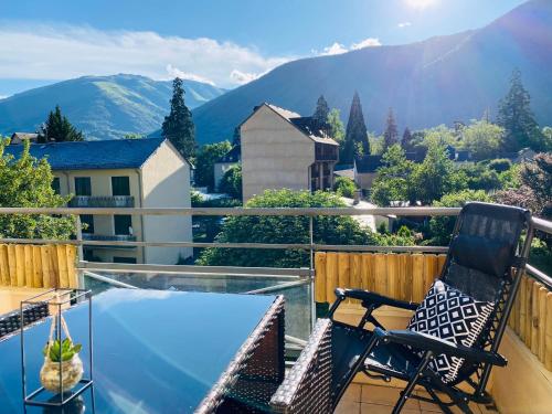 La Marmotaine, T2 bis, Parking privé, Balcon vue montagne Luchon-Superbagnères