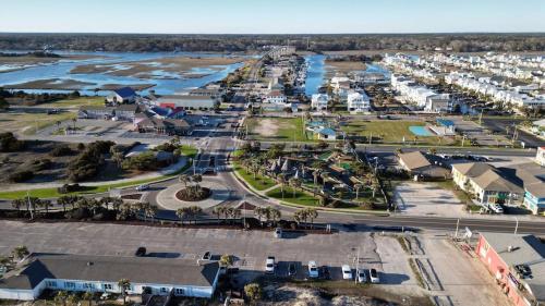 OCEAN VIEW condo with POOL steps from the beach! Your Driftwood Oasis awaits!