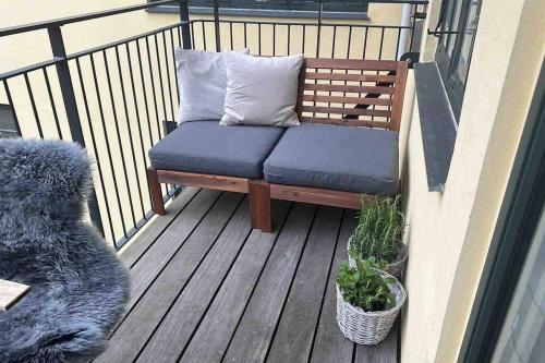 Penthouse-Nordic-Citycenter-Balcony near Rosenborg Slott