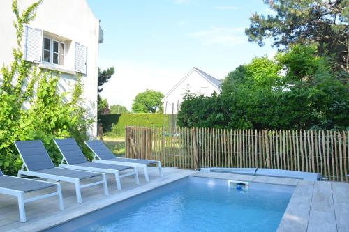 En famille Piscine et grand jardin ombragé "VillaBauleZen" - Location, gîte - La Baule-Escoublac