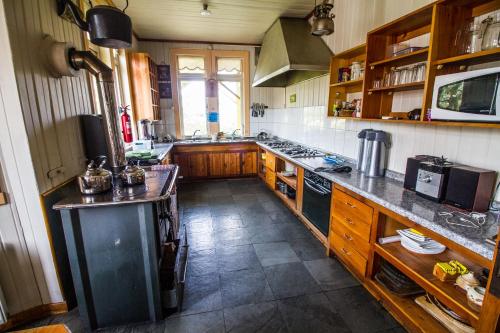 köök, 13 Lunas Hostel in Ancud