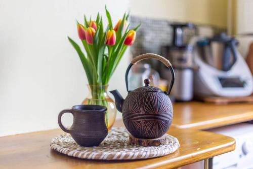 Bright & Spacious Double Room with Garden View- Close to Airport & City Centre, Edynburg (zdjęcie 10)