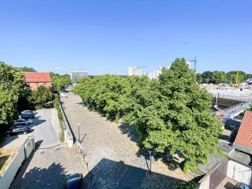 Penthouse mit Blick auf den Yachthafen