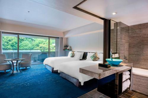 TSUKINONE, Guest room, 1 King, Arashiyama view, Mid floor