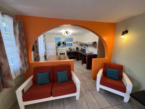 Kitchen, The Vieques Guesthouse in Vieques Island