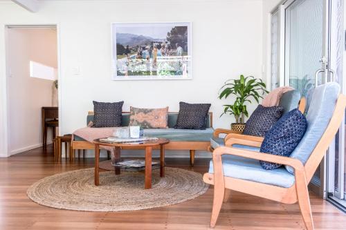 Mid-Century Modern Retro Beach House