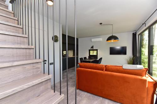 Premium Forest Bungalow with Ofuro Tub in Moletai