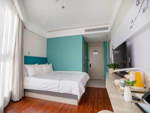 1 double bed