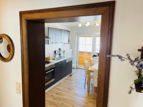 מטבח, Bergluft Appartement - Haus Lerchegger in Sankt Nikolai