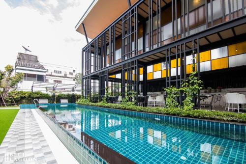 Utsikt, Blue Lagoon Hotel BY diamond near Wat Phrathat Doi Tong