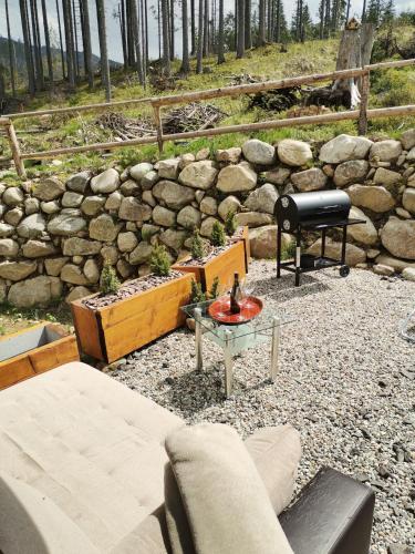 陽台/露台, Villa pod hviezdami Jasná (Villa pod hviezdami Jasna) in 戴姆諾夫斯卡杜萊納
