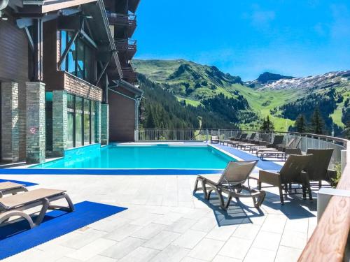 Appartement Premium en pleine nature à Flaine, 8 à 10 personnes - Piscine extérieure chauffée, jacuzzi, sauna, hammam et salle de sport