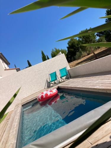 Maison familiale avec piscine à 3km de la plage - Location saisonnière - Latour-Bas-Elne