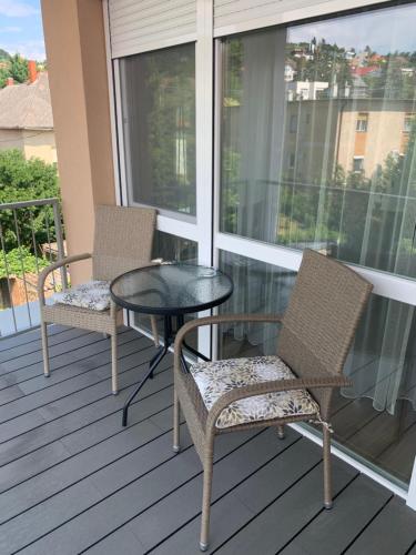 Erkély/terasz, Gizella Apartman in Balatonalmádi