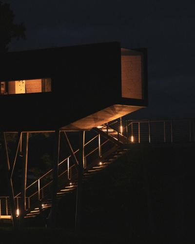 A szálláshely kívülről, Walden House Casarampi in Sellano