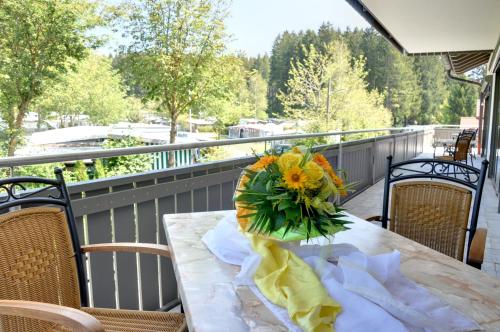 陽台/露台, 阿爾高艾爾伯湖酒店 (Allgau-Hotel-Elbsee) in 魯德拉茨霍芬