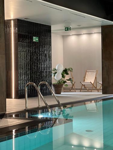 Úszómedence, Salt Island Apartments in Wyspa Solna