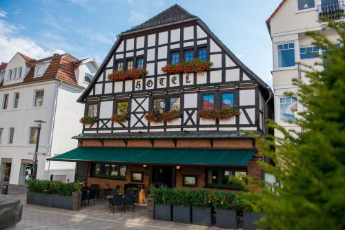 Vista exterior, Hotel zum Braunen Hirschen in Bad Driburg