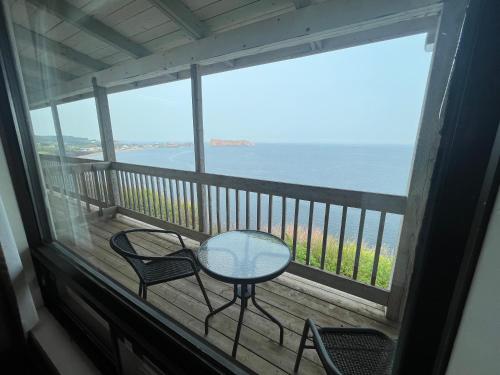 Erkély/terasz, Hotel La Cote Surprise in Percé (Québec)