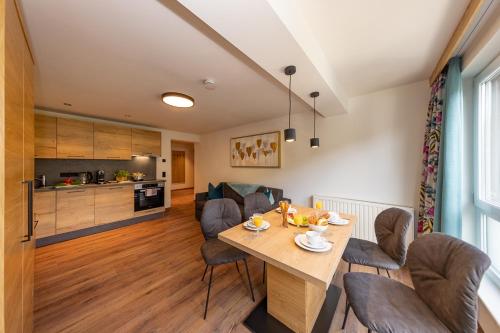 ห้องครัว, Appartements Furstauer in ซาลบาค