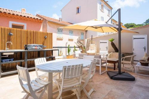 Ile de Porquerolles, appartement lumineux avec grande terrasse - Location saisonnière - Hyères