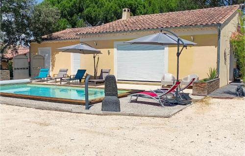 Nice Home In Sorgues With Outdoor Swimming Pool, Wifi And 3 Bedrooms