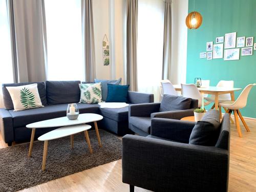 Zentrumsnahe Ferienwohnung mit ruhigem Balkon - Arthur, Lipsko (fotografie 6)