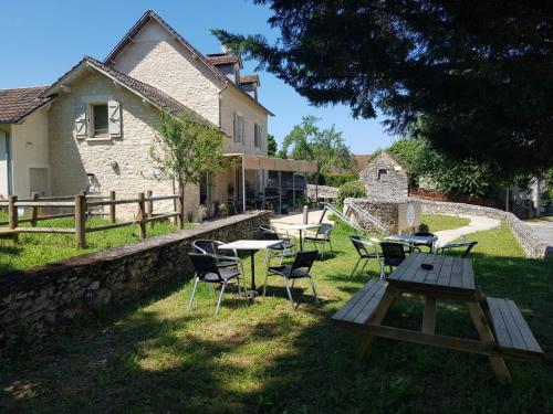 Градина, Auberge De Carlucet in Carlucet