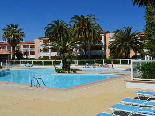 T2 avec piscine et salle de sport, à 400m de la plage, parking inclus - Golfe-Juan - FR-1-252-140 - Port Camille Rayon