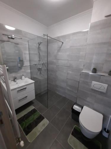 Fürdőszoba, Gizella Apartman in Balatonalmádi