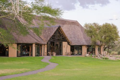 Exterior view of Okapuka Safari Lodge