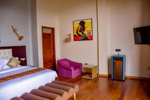Guestroom, Gorilla Heights Lodge in Kisoro
