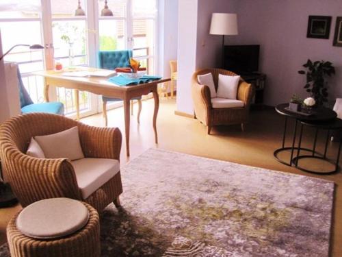 Iekārtas, Ferienwohnung am Wanderweg in Aidhausen