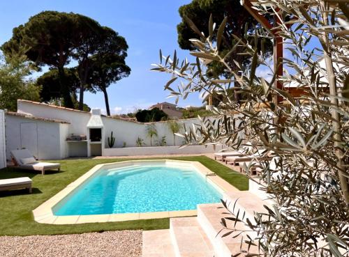 La Villa les lauriers, 150 m de la mer, Grimaud, golfe de St Tropez