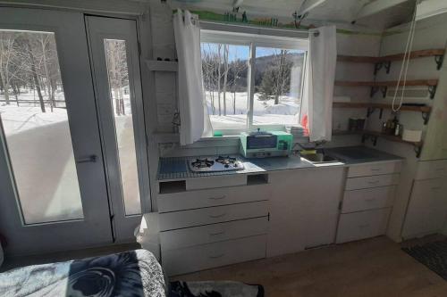 La Rikiki du petit ruisseau in Saint-Damien (QC)