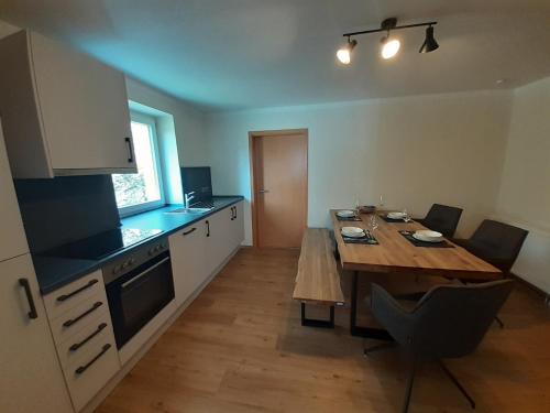 Kitchen, Ferienwohnung Kreiller in Wilhelm