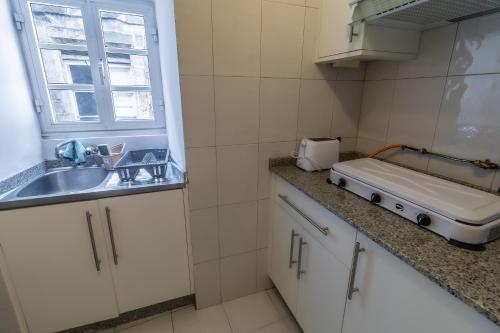 Mutfak, Hostal San Pelayo in Santiago De Compostela Eski Kent