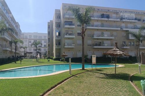 정원, Appartement Cosy Bouznika, plage proche in 보우즈니카