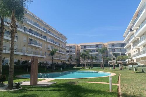 정원, Appartement Cosy Bouznika, plage proche in 보우즈니카