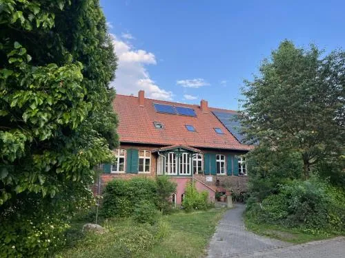 Forsthaus Neudorf - Gartenblick in Harzgerode, Deutschland