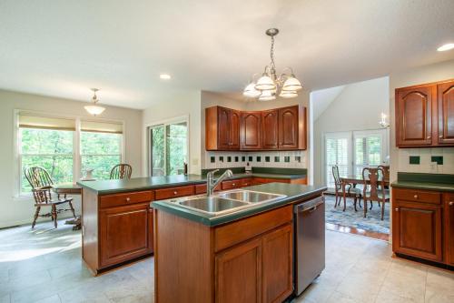 Kitchen, Hiker's Chalet in the Smokies near Cades Cove
