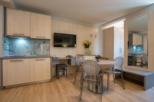 кухня, Bed&Breakfast Novalis in Новаля