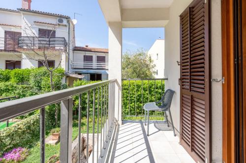 陽台/露台, Apartments with WiFi Rovinj - 7144 in 蒙塞納