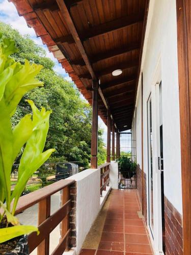 Balkons/terase, La Casona Llanera in San Martín