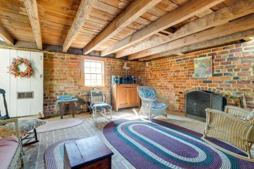 Terre Haute Manor Farmhouse with Gardens and Deck!