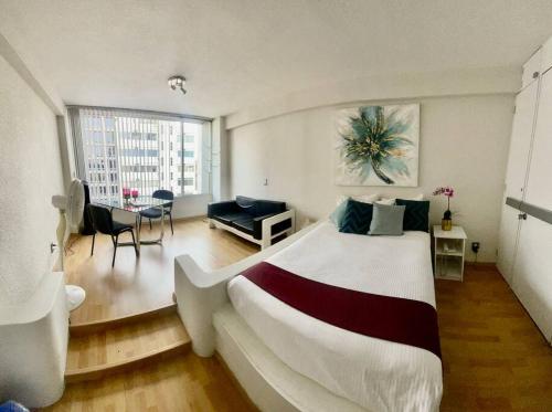 Loft para trabajar y relajarse con alberca condesa