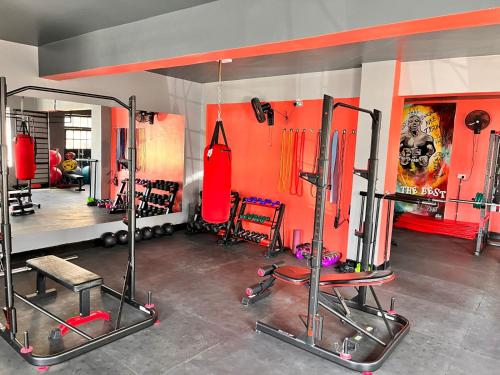 Fitneszközpont, Naka Executive Suite With Balcony, Amazing View of Lake, GYM in Nakuru