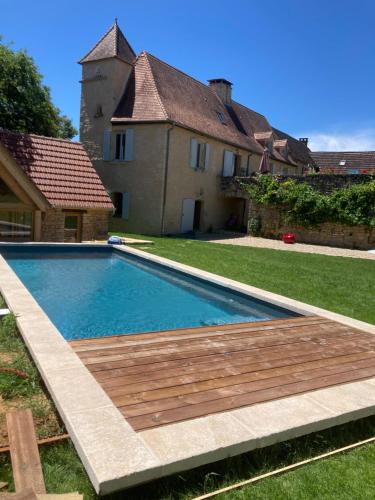 Pépite en Périgord 10-12 couchages, piscine chauffée, rénovée par architecte - Location saisonnière - Bouzic