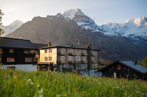 Hotel Drei Berge - Accommodation - Mürren